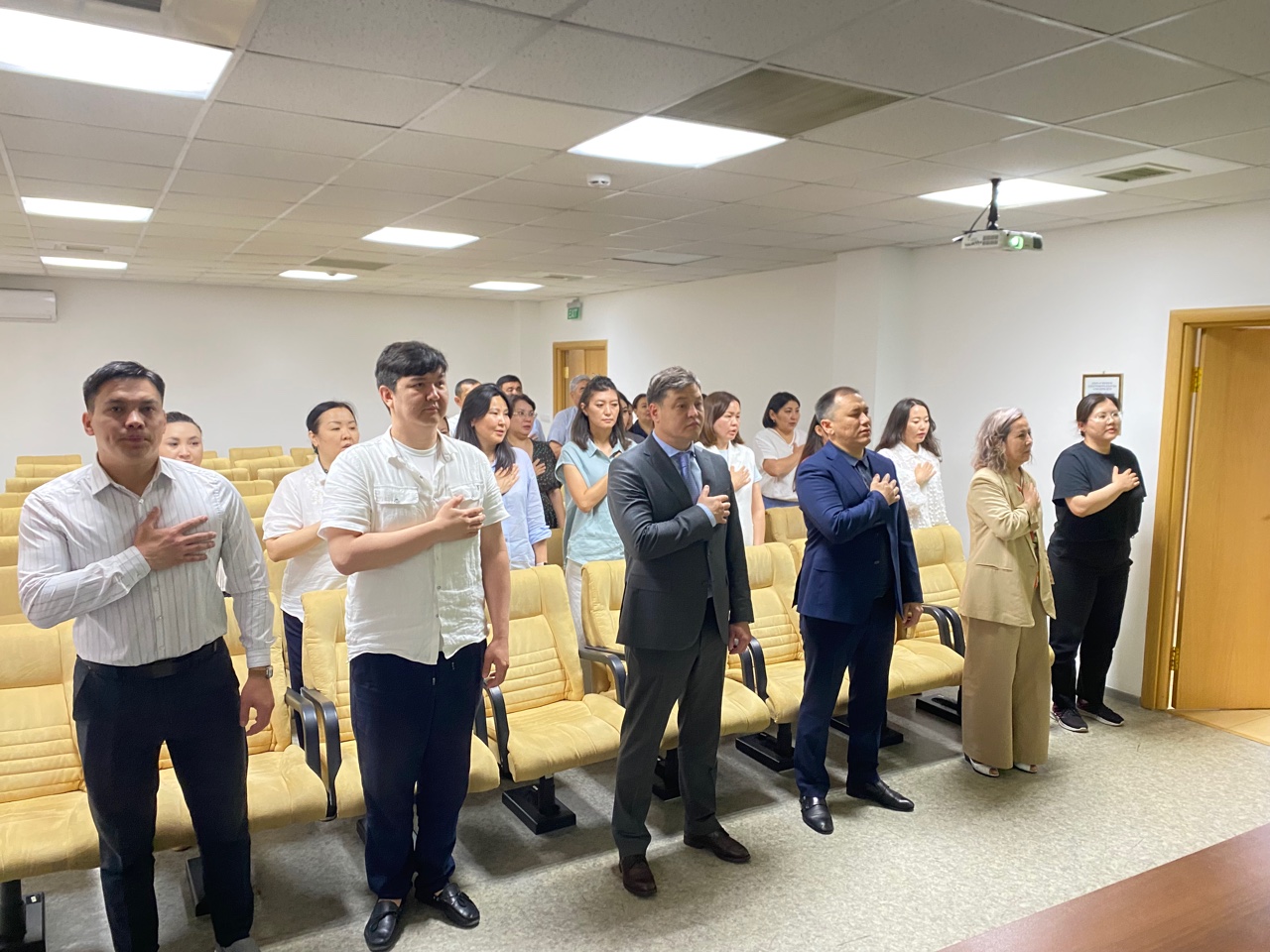 Кәсіпорында Қазақстан Республикасының Мемлекеттік рәміздері күніне арналған салтанатты жиын өтті
